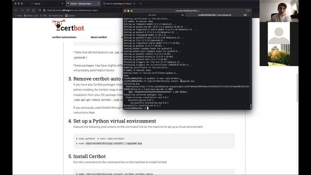 DDMAL tutorial: renewing domain certificates with Certbot смотреть онлайн