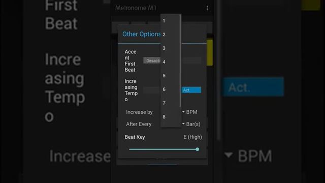 Metronome M1 - Un metrónomo gratis para android смотреть онлайн