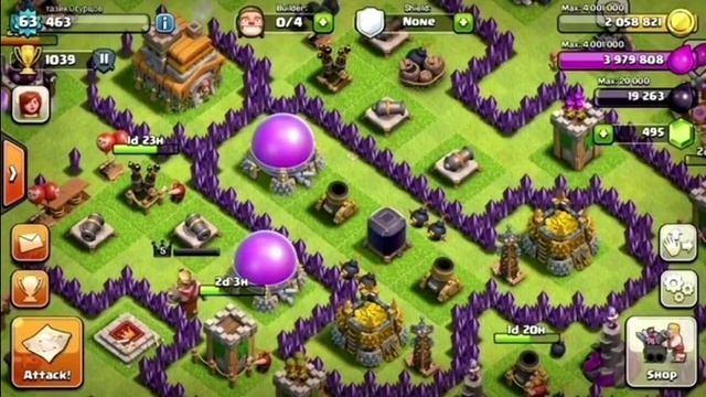 САМЫЕ СМЕШНЫЕ БАЗЫ -CLASH OF CLANS | BEST FUNNY BASE смотреть онлайн