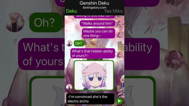 Genshin Impact Deku [Ep 4] {MHA Texting Story} смотреть онлайн