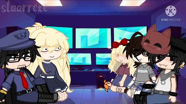 Past Aftons Observe A Day In The Future||Gacha Club Afton Family||FNaF||MY AU||kinda Lazy