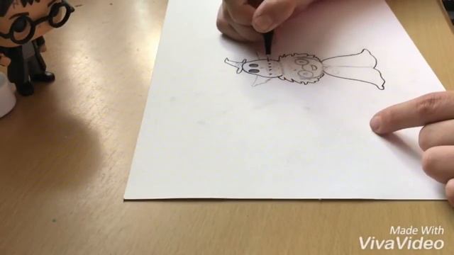 Easy drawing of Harry Potter⚡️ Лёгкий рисунок Гарри Поттера ⚡️ смотреть онлайн