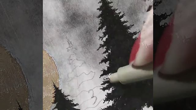 HOW TO DRAW A FIR TREE TUTORIAL ( КАК НАРИСОВАТЬ ЕЛКУ. ТУТОРИАЛ) смотреть онлайн