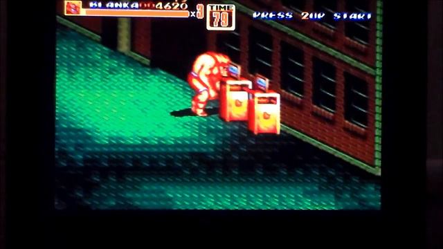 Streets Of Rage 2 (Street Fighter II Hack) On Megadrive смотреть онлайн