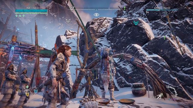 Прохождение Horizon: Zero Dawn (PS4) The Frozen Wilds⭐ #46 "Путешествие в мерзлые пустоши" смотреть онлайн