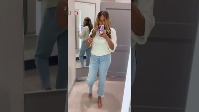 Wild fable high rise 90s slashed jeans. Perfect for my curvy & tall girls. #fallfashion #targethaul смотреть онлайн