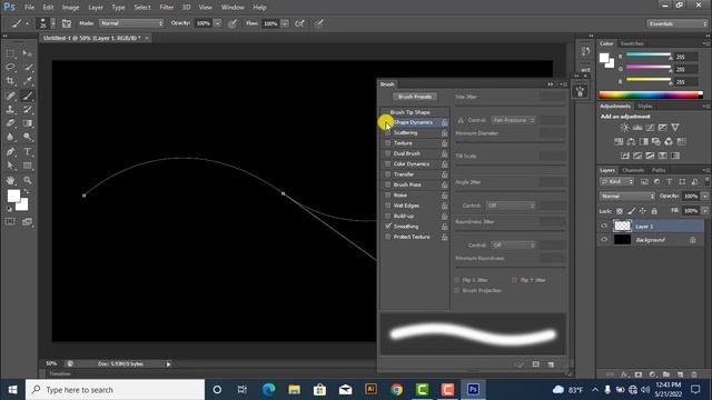 Neon Glow Lines - Glowing Effect Photoshop Tutorial смотреть онлайн