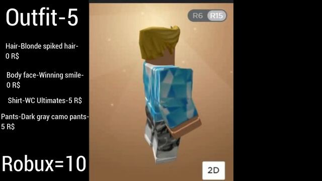 10 Awesome Roblox Male Outfit Under 20 Robux!! смотреть онлайн