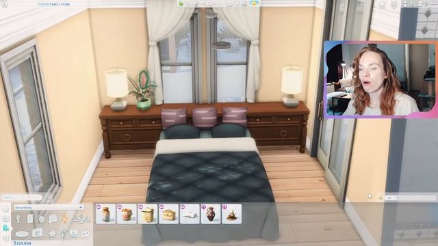 8 Sim Family Home ⛄ || The Sims 4 Speed Build смотреть онлайн