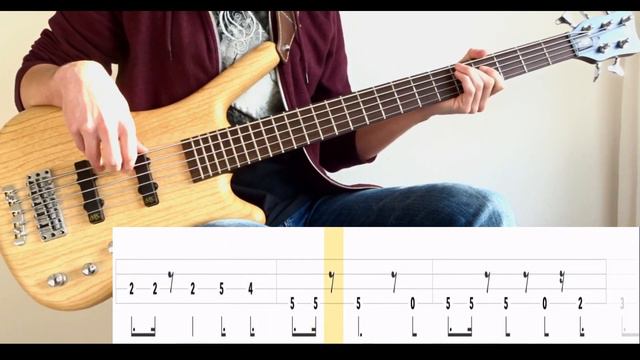 River Down Below (Riverside) - (BASS ONLY) Bass Cover (With Tabs) смотреть онлайн