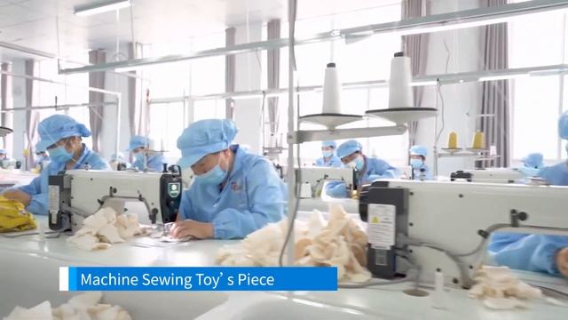 Plush Toy Manufacturer- BoBo's Toy&Gift Co ,Ltd Production lines смотреть онлайн