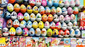 Asmr 80 + Шоколадные яйца Распаковка сюрпризов Необычно приятные расслабляющие звуки