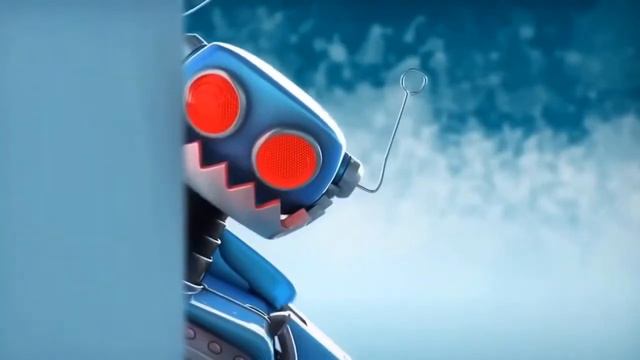 Супер бот! Прикольный мультик про роботов