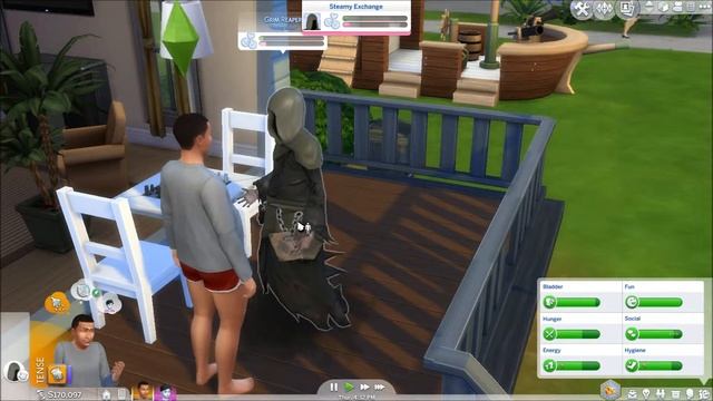 The Sims 4 Trick Grim Reaper смотреть онлайн