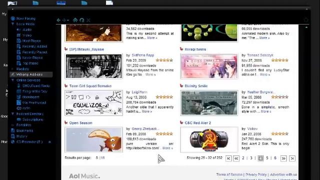 วิธีเปลี่ยนสกินของWinamp