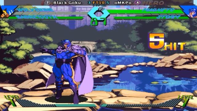X-Men Vs. Street Fighter - Black Goku. vs oMKPo FT10 смотреть онлайн