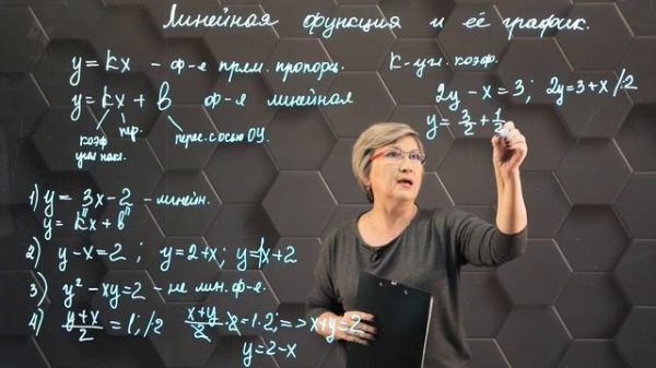 33_Линейная функция и ее график. 7 класс.