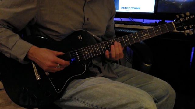 Dave Luxton Fuzzy Music Sessions 2013 Gibson Les Paul Special and eBow смотреть онлайн