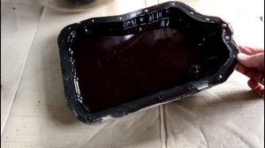 Замена масла и масленого фильтра в АКПП на Toyota Camry XV50 Тойота Камри 2013 года, 2,5