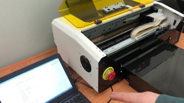 Запуск нового ДТФ принтера