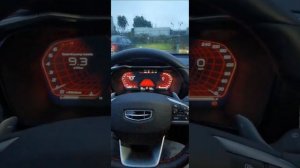 Geely Tugella, особенности показателя уровня топлива