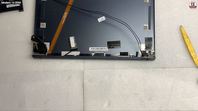 How To Replace LCD MSI Modern 14 B5M / Dim Display / Disassembly And Assembly смотреть онлайн