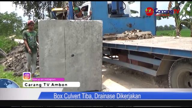 BOX CULVERT TIBA, DRAINASE DIKERJAKAN смотреть онлайн