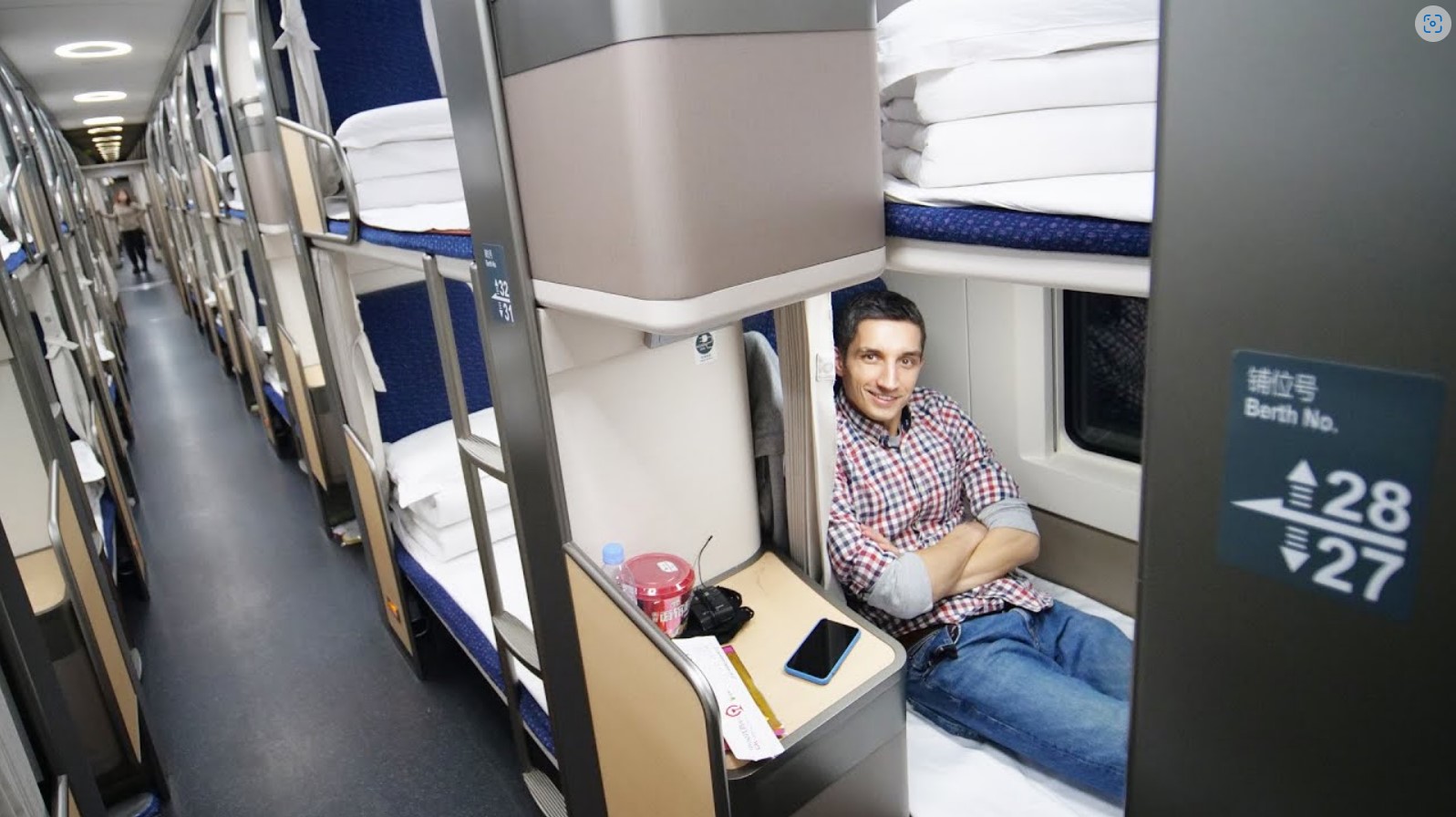 Ночь в КИТАЙСКОМ плацкарте 2019 года