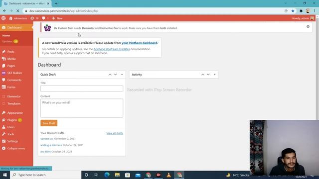 WordPress Dashboard Tutorial - Exploring the WordPress Dashboard | Learn WordPress| смотреть онлайн