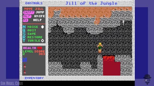 Weird Old DOS Games #5 - Jill of the Jungle смотреть онлайн