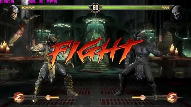 Mortal Kombat Komplete EVGA 9800 GT смотреть онлайн