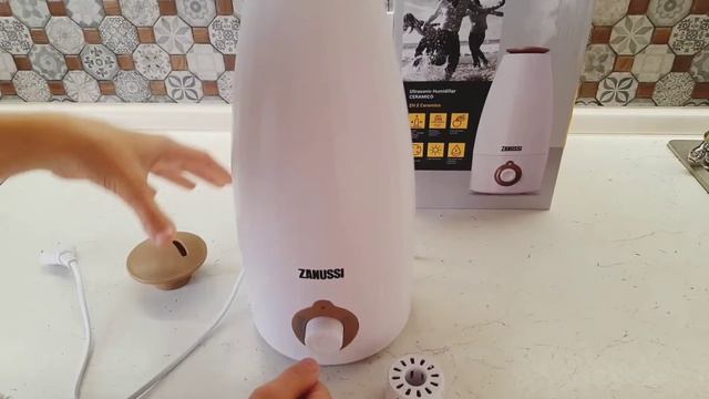 Обзор и отзыв про увлажнитель воздуха Zanussi ZH 2 Ceramico смотреть онлайн
