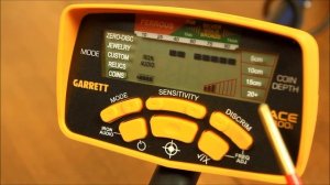 Garrett Ace 400i - Функционал и настройки. Часть 4.