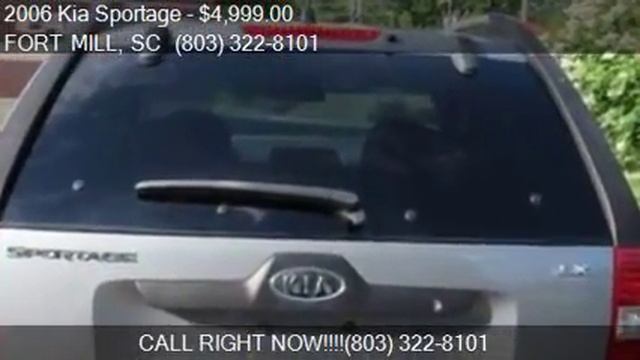 2006 Kia Sportage for sale in FORT MILL, SC 29715 at AUTO B смотреть онлайн
