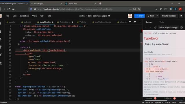 React Tutorial 30 - Todo-List with Redux | Adding Persistence on changes in Todo-List смотреть онлайн