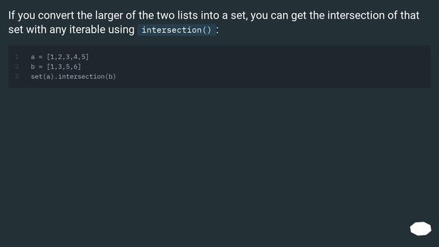 How to find list intersection? смотреть онлайн