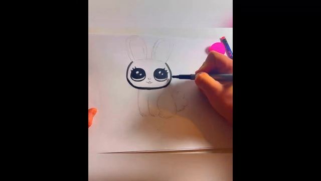 Как рисовать куклу лол зайку / How to draw pet doll lol смотреть онлайн