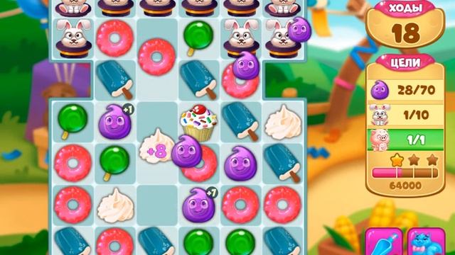 Праздник Урожая 4 уровень [Долина Сладостей бонусный мир] - Harvest Festival Level 4 смотреть онлайн