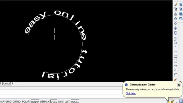How to create Curved text or Arc text in AutoCAD смотреть онлайн