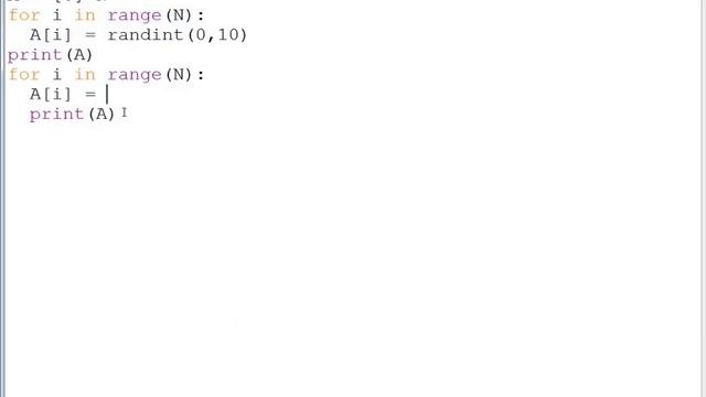 массивы питон 2 смотреть онлайн