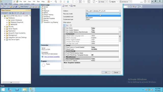How To Shrink MSSQL database Log File смотреть онлайн
