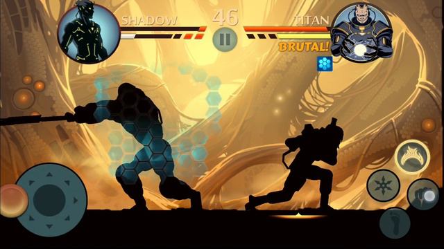 Shadow Fight 2 - Shadow vs Titan - Final BOSS Fight |How to defeat Titan with Kusarigama| Epic Figh смотреть онлайн