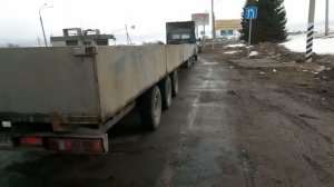 газель с полуприцепом 12 метров  #газель #газельсполуприцепом #glazkoff76 #sergeyglazkoff