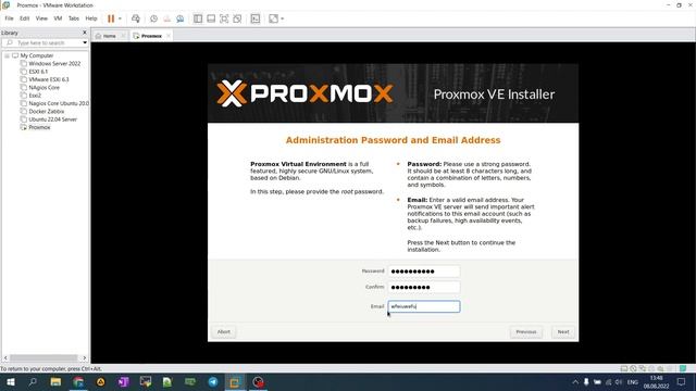 1. Как быстро поднять Proxmox ? / Proxmox/VmWare Workstation/Install/ 7.0 version смотреть онлайн