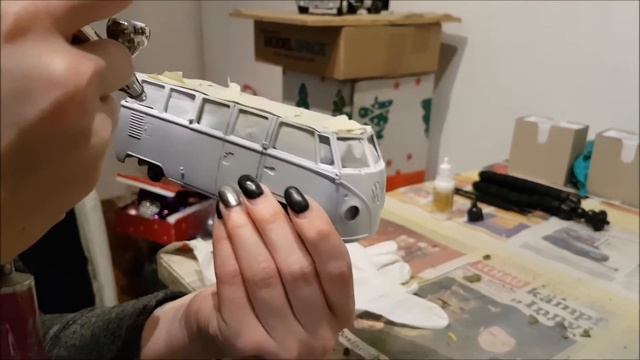 REVELL Volkswagen T1 Bus 1:24 Coloring смотреть онлайн