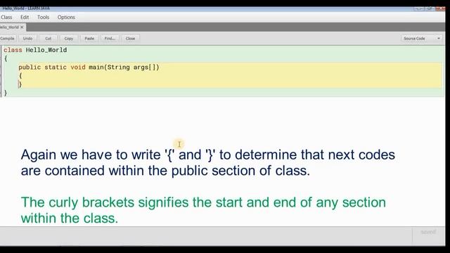 Java using BlueJ I.D.E. - HELLO WORLD смотреть онлайн