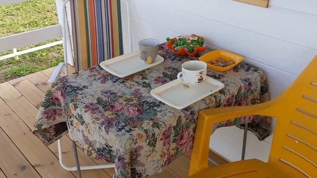 # 130. Пораньше с работы и на участок на пикник. Как всё растёт на конец августа. Поливаем. 2022 г