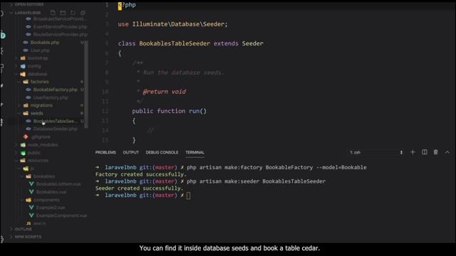 Laravel Model factory, Database Seeder and Faker (TECHTICAL TUTORIALS) смотреть онлайн