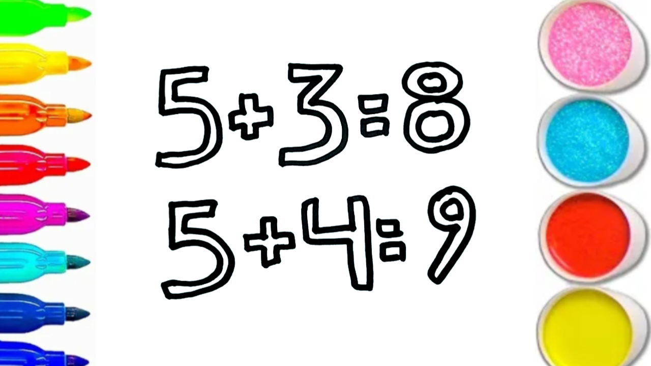 РИСМУЕМ И УЧИМ МАТЕМАТИКУ смотреть онлайн