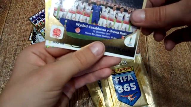 #1 PANINI FIFA 365 2019! Открытие 5 пачек!!! смотреть онлайн